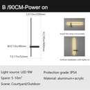 GobekUsa Aluminum Outdoor Wall Sconce IP54 Waterproof Light Fixture for Porch and Patio