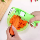 GobekUsa 2-in-1 Peeler Slicer for Fruits and Vegetables