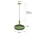 GobekUsa Colorful Glass Pendant Lights Living Room Bedside Lamp LED Hanging Lighting