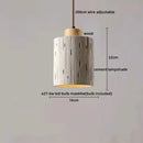 GobekUsa LED Pendant Lights for Modern Decor with Cement Wood Design