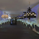 GobekUsa Black Crystal Chandelier: Luxury Lighting for Villa Hotel, Living Room, Dining Room