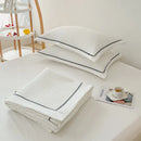GobekUsa Korean Style Bubble Yarn Quilted Summer Comforter Set