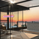 GobekUsa LED Sunset Chandelier: Remote Control Color Atmosphere Lighting Fixtures