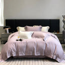 GobekUsa 1200TC Luxury Embroidery Bedding Set with Wide Edge & Lyocell Cotton Brushed Fabric