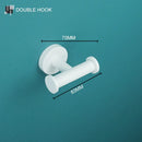 GobekUsa Bathroom Accessory Set: Towel Rack, Toilet Brush, Paper Holder, Toothbrush Holder, Soap Tray
