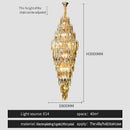 GobekUsa Crystal Chandelier for Luxe Modern European Villa Decor