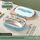 GobekUsa Insulated Bento Lunch Box Set with Cutlery, Portable Food Storage