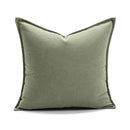 GobekUsa Ins Wind Matcha Green Sofa Window Float Pillow for Modern Living Room