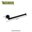 GobekUsa Brushed Gold Bathroom Accessories Set Hand Towel Bar Rack Toilet Paper Holder