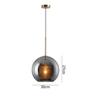 GobekUsa Glass Pendant Lights: Nordic Style Dining Kitchen Bedroom Lighting Fixtures