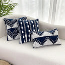 GobekUsa Geometric Tufted Tassel Cushion Cover 30x50cm