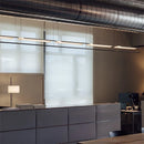 GobekUsa Lamina LED Pendant Light: Minimalist Design for Office, Living Room, Restaurant, Bar.