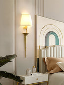 GobekUsa Copper Wall Lamp: Bedroom Living Room LED Light Classic Home Decor