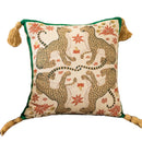 GobekUsa Elephant Jungle Paradise Throw Pillow Cover