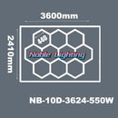 GobekUsa Hexagon LED Ceiling Light: High-Performance, Best-Selling, Honeycomb Design