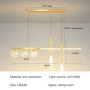 GobekUsa Black Gold Pendant Lamp | Modern Indoor Light for Dining Room & Kitchen