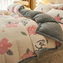GobekUsa Dual-Layer Winter Velvet Duvet Cover - Soft & Warm Double-Sided Quilt Blanket