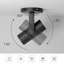 GobekUsa 12W Dimmable LED Ceiling Spotlight | Adjustable Beam Angle | CRI97 Black