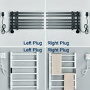 GobekUsa Electric Towel Warmer: Digital Display, Wall Mount, Smart Home Technology
