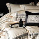 GobekUsa Luxe Champagne Bedding Set in Silky Egyptian Cotton - Queen King Sizes