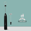 GobekUsa Electric Milk Frother Mixer 3-Speeds Whisk Blender Foamer Egg Beater