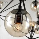 GobekUsa Glass Ball Chandelier Modern Minimalist Decor Lighting