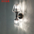 GobekUsa K9 Crystal Wall Lamp for Living Room and Bedroom Atmospheric Lighting