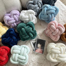 GobekUsa Knot Pillow Ball Xmas Decorative Throw Pillow with Soft Plush