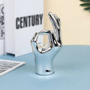 GobekUsa Hand Love Gesture Figurine Sculpture Home Desktop Decor