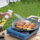 GobekUsa Korean BBQ Grill Pan: Round Non-Stick Outdoor Frying Pan for Camping & Travel