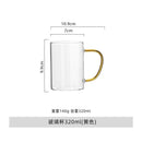 GobekUsa Heat-Resistant Glass Cup with Handle for Drinks - Home Essential