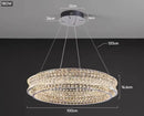 GobekUsa K9 Crystal Luxury Chandelier for Restaurant Bar Hotel LED Lamps