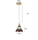 GobekUsa Blue Glass Pendant Lights for Bedroom Dinning Living Room