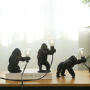 GobekUsa King Kong Gorilla Resin Table Lamp Night Light for Baby's Bedroom