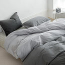 GobekUsa Cartoon Print Bedding Set: Breathable Duvet Cover, Bed Sheet, Pillowcases - Double & Single Sizes