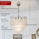 GobekUsa Crystal Glass Chandelier for Living, Dining & Bedroom - Elegant Medieval Art