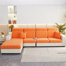 GobekUsa Jacquard Velvet Sofa Seat Covers: Luxury Polar Fleece Stretch Protector