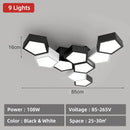 GobekUsa Geometric Ceiling Lamps: Modern & Creative Lighting Fixtures for Master Bedroom