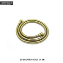GobekUsa Brass Handheld Shower Head in Brushed Golden Finish