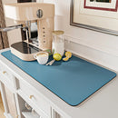 GobekUsa Coffee Mat: Absorbent Dish Drying Mat for Kitchen Counter, Bar, Coffee Machine