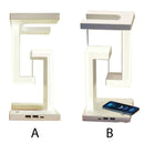 GobekUsa Anti-gravity Night Light & Wireless Charger Desk Lamp, Dimmable LED Table Lamp