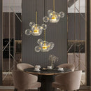 GobekUsa LED Glass Ball Chandelier Pendant Lights for Living & Dining Room
