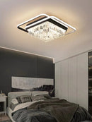 GobekUsa Crystal Industrial Pendant Chandelier Set for Modern Living Room and Bedroom Decor