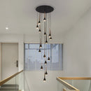 GobekUsa Luxe Loft Chandelier: Nordic Modern Style for Living Room, Hotel, or Apartment