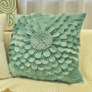 GobekUsa Blue Hyacinth Square Pillowcase, Non-Scripta Design, Modern Home Decoration
