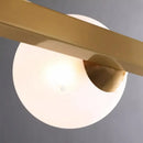 GobekUsa Glass Ball LED Pendant Lights for Home Dining Kitchen Island Chandelier