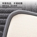 GobekUsa Cotton Velvet Striped Floor Mat: Soft & Non-Slip Bathroom Carpet