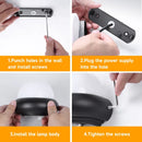GobekUsa Acrylic LED Wall Light for Exterior and Interior Decor