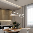 GobekUsa LED Chandelier Modern Indoor Gold Decor Pendant Light Fixture for Home, Restaurant, Hotel