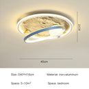 GobekUsa Astronaut LED Chandelier: Remote Control Ceiling Pendant Light for Children's Room